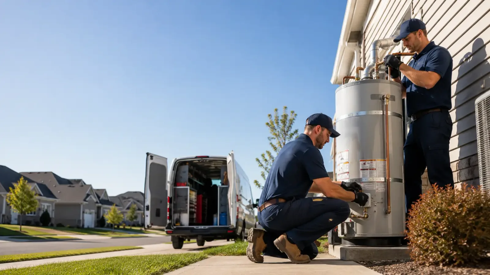Water Heater Installation in Fredericksburg, IN